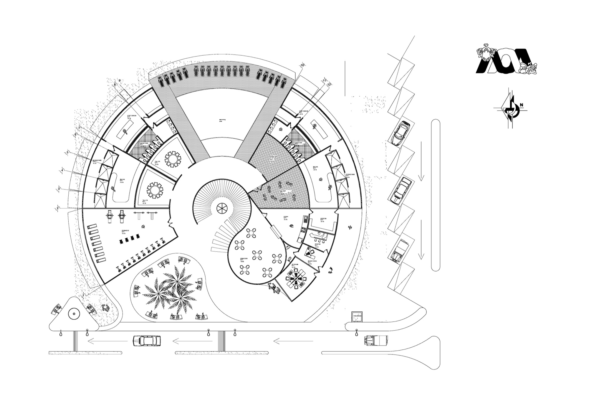 A Memoir for Peace — Design Drawing